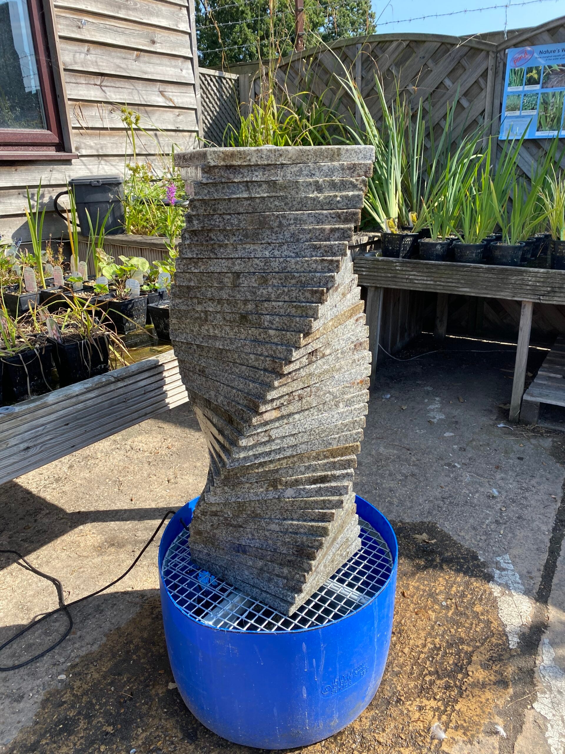 Granite Stack Water Feature